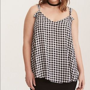 Torrid Gingham O-Ring Cami